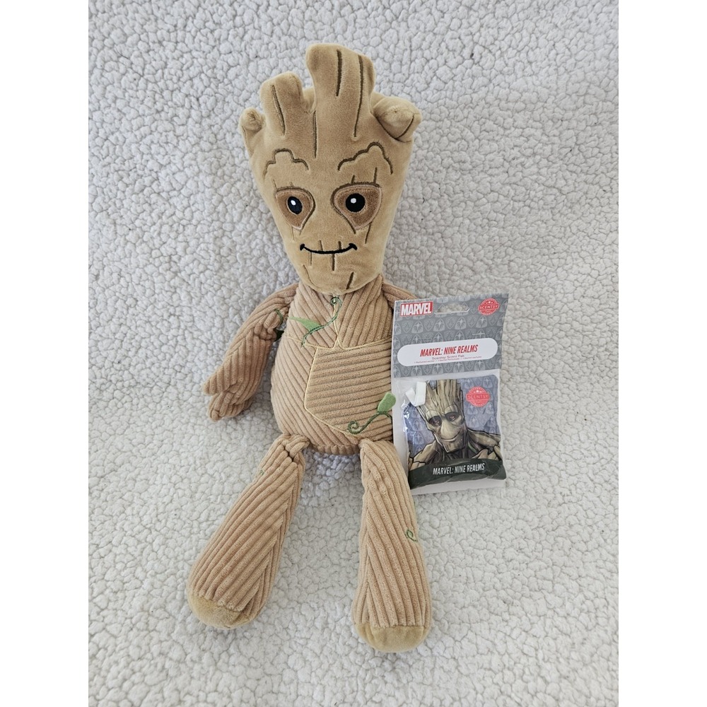 Scentsy‎ Marvel Groot Plush Buddy with Nine Realms Scent Pack 18" Stuffed Animal